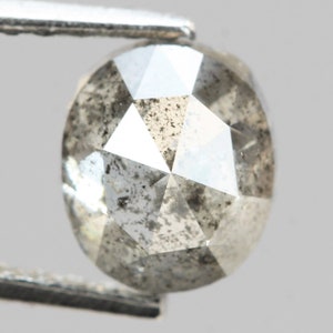 0.79 CT,, 5.8 X 5.0 X 2.8 MM, Natural Loose Diamond Oval Light Brown Color Diamond, Diamond For Girl, Gift For Her, Making For Pendant, H102