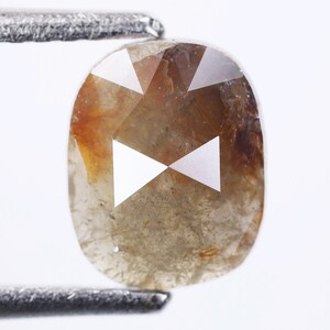 0.91 CT, 7.7 X 6.1 X 2.0 MM, Oval Shape Green Peach Colour Natural Loose Beautiful Diamond, Polished Diamond Ring, Sparkling Diamond, H391