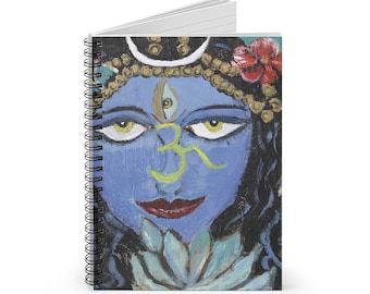 Goddess Kali Spiral Notebook: Hindu Deity Journal