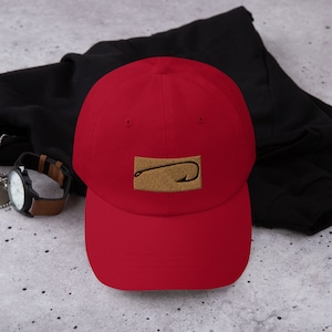 Gorro de pesca para hombre y mujer / Sombrero de pesca Gone / Sombrero de pesca con mosca / Gorra enganchada