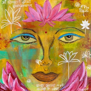 Notecards of India Goddesses | Set of 10 Deity Greeting Cards | Lakshmi, Saraswati, Durga, Kali, Tara
