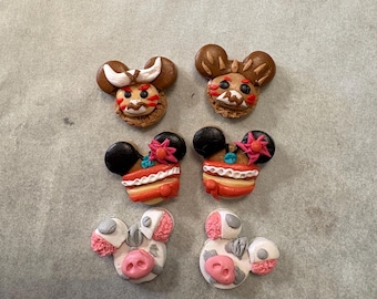 Moana stud earring set