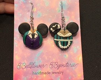 Haunted Mansion Magic Mouse dangle earrings