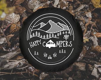 A-Frame Happy Campers Image File