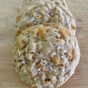 Salted Oatmeal Butterscotch Cookies (One Dozen)