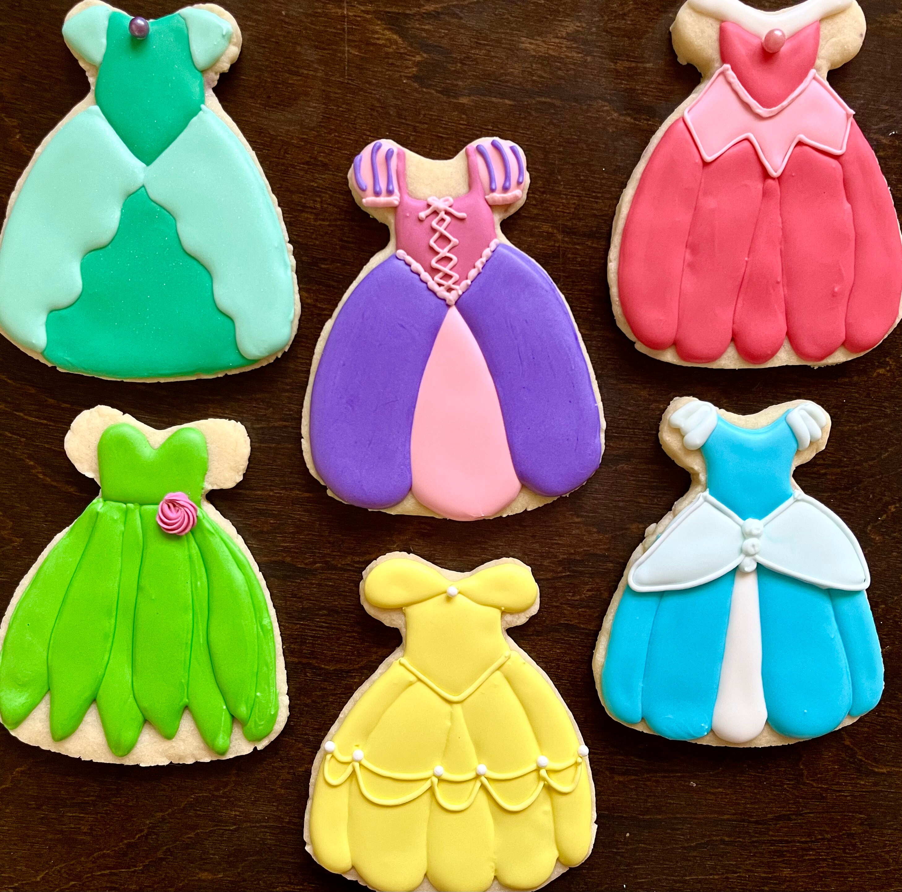 Princess Dress Set (one Dozen) - Etsy