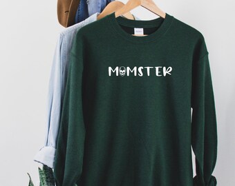 Momster Sweatshirt | Cozy Shirt | Unisex Crewneck | Gifts For Her | Birthday Gift | Fall Clothing | Womens Fashion