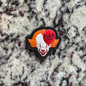 F*ck It Balloon Horror Themed Clown | PVC Morale Patch