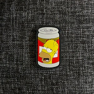 Homer Simpson - The Simpsons - Drunk Buddies - PVC Morale Patch