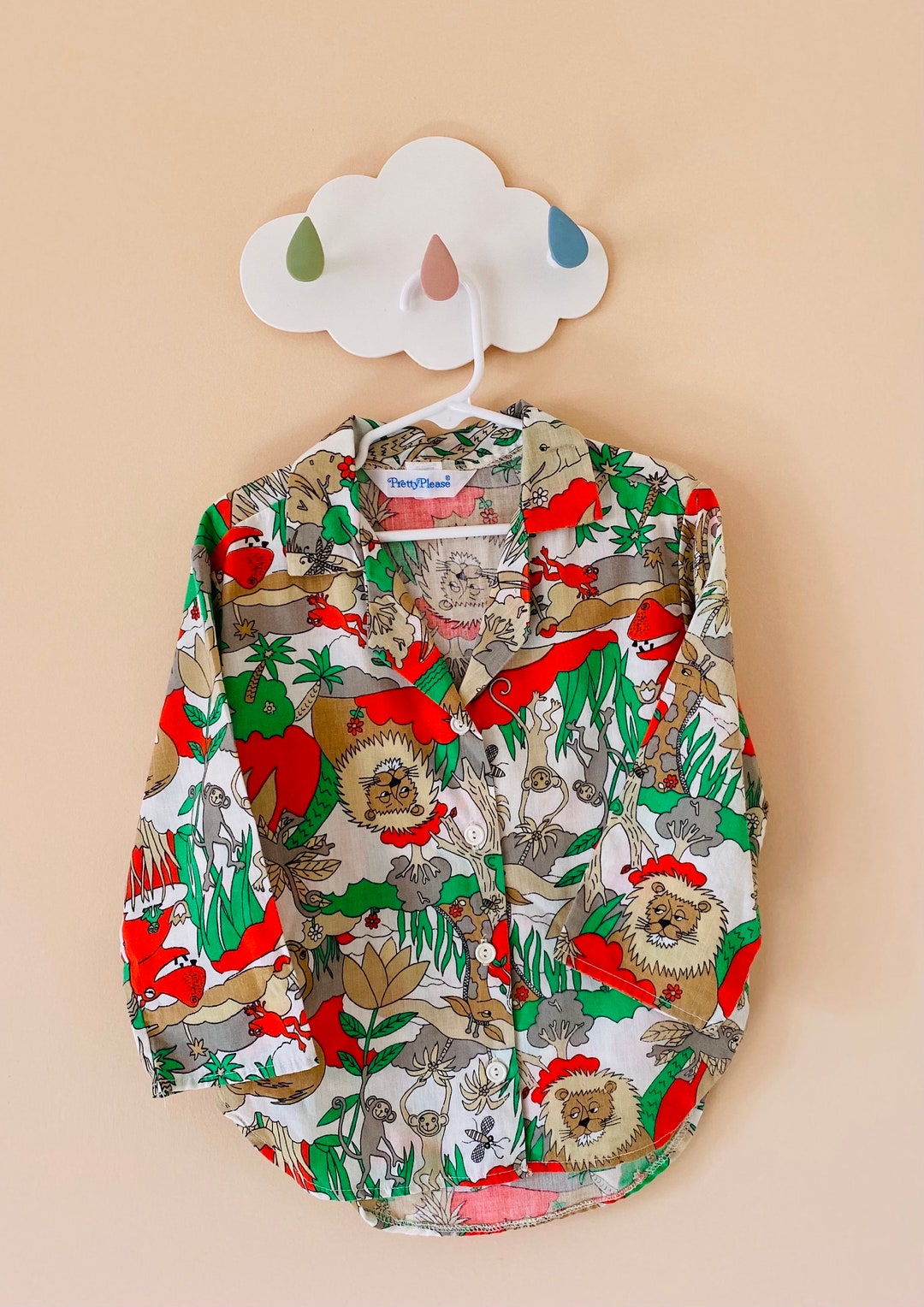 Yellow Safari Kids Shirt main image 1