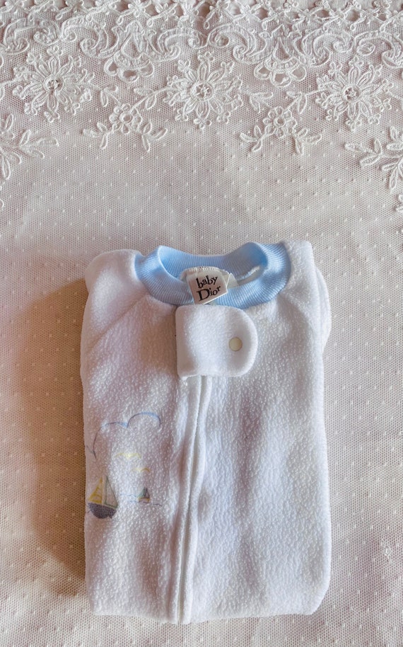 0-3months: Baby Dior Romper Embroidered Baby Outfi