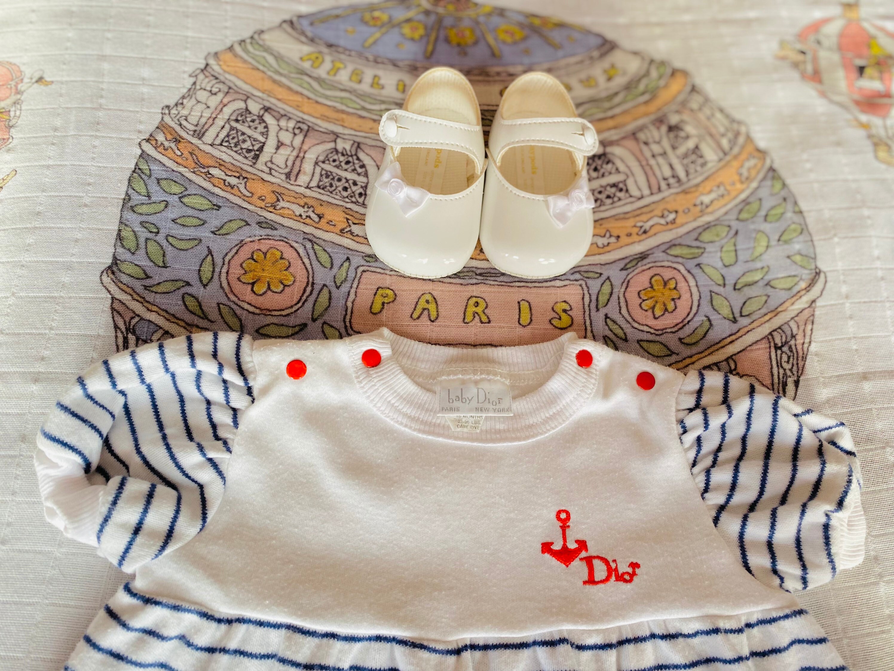 Newborn Gift Baby Dress Christian Dior Bebe Christian Dior Baby