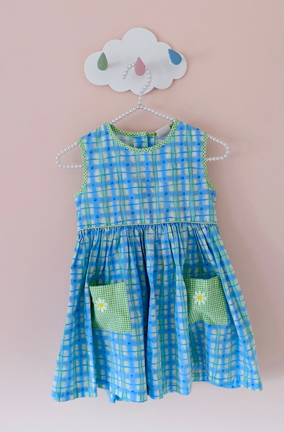 5T Vintage Daisy Dress Spring Pastels Dress Toddler … Gem