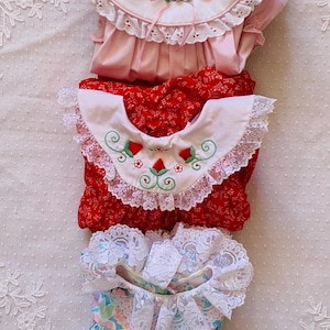 3-6 months: Vintage Baby Girl Outfits Going Home Outfits for Baby Girls Baby Shower Gift Gift from Grandmother Unique Baby Girl Gifts