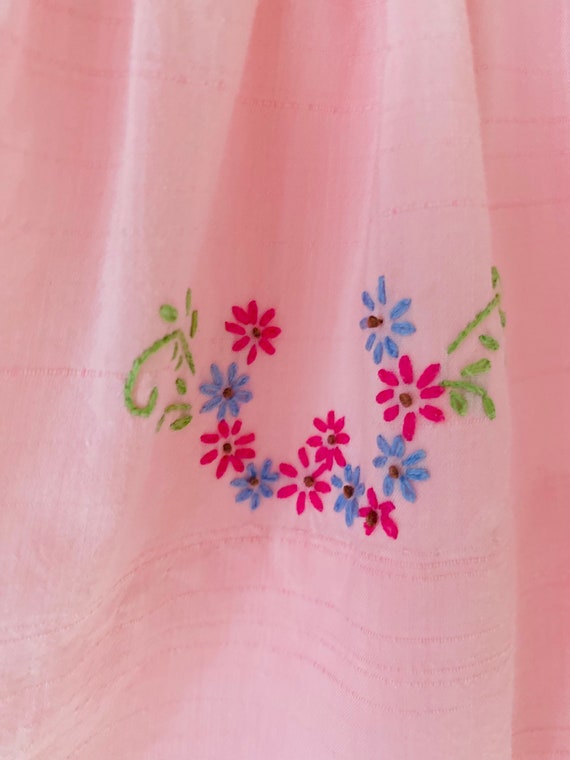 12-18 months: First Birthday Pink Dress Embroider… - image 5