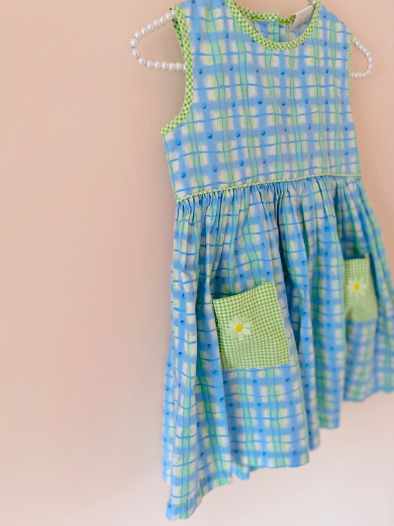 5T Vintage Daisy Dress Spring Pastels Dress Toddler … Gem