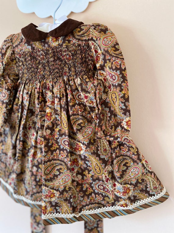 6-12 months: Smocked Baby Dress Isabel Garreton S… - image 5
