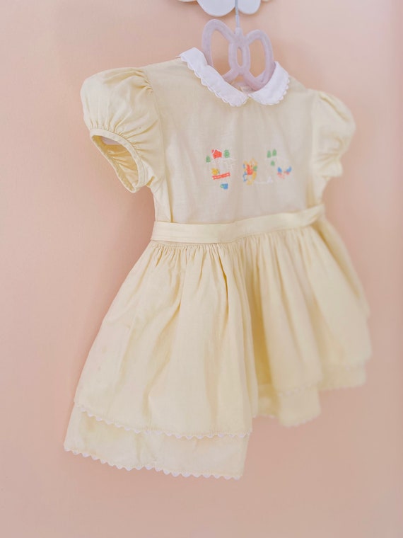 9-12months:Twirly Baby Girl Easter 50s Embroidere… - image 5