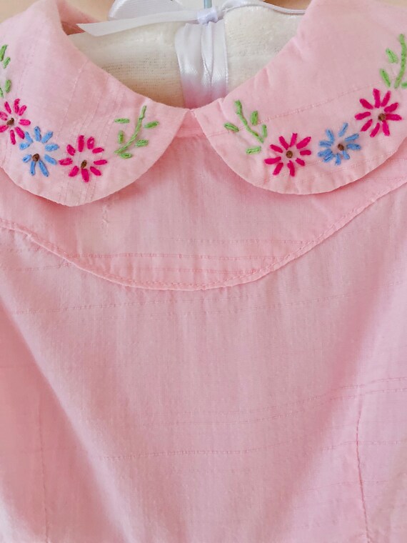 12-18 months: First Birthday Pink Dress Embroider… - image 4