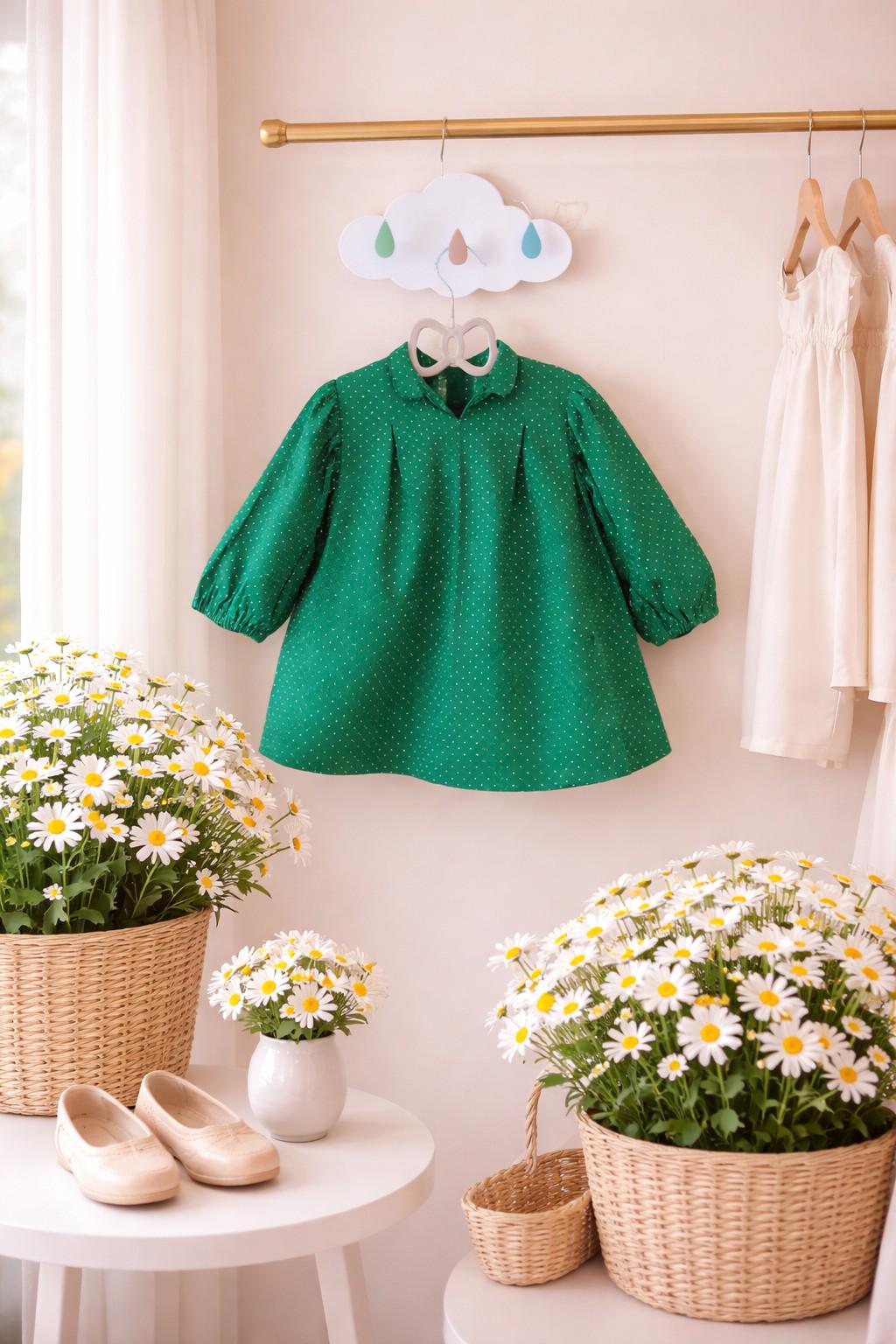 BlackButterfly Kinderen 'Alexia' Vintage Polka Stip Jaren `50