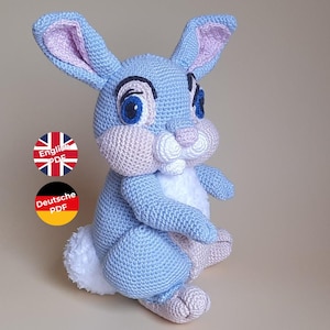 Saphirhase - Amigurumi Häkelanleitung