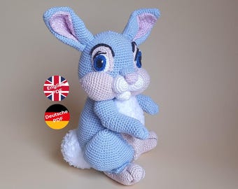 Saphirhase - Amigurumi Häkelanleitung