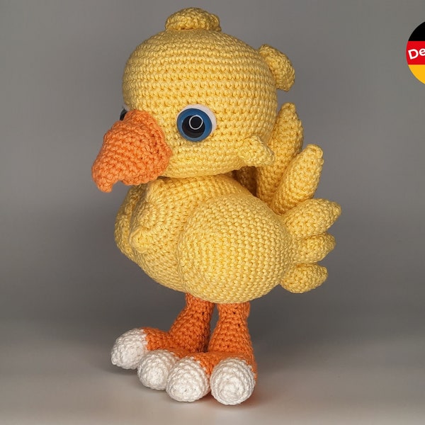 Ludwig Baby Piepmatz Alpha FF - Amigurumi Häkelanleitung