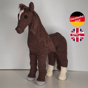 Pferd Stardust - Realistisches Pferd - Amigurumi Häkelanleitung
