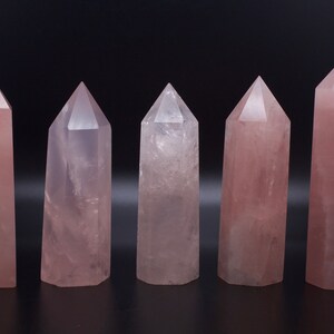 Light Rose Quartz Towers