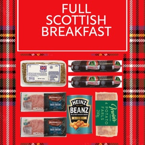 Full Scottish Breakfast Box - FREE SHIPPING