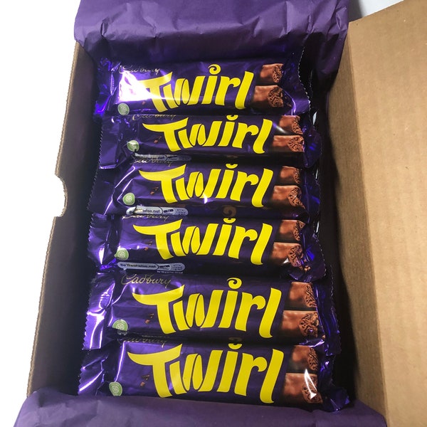 Cadbury Twirl Lovers - British Snack Box - FREE SHIPPING