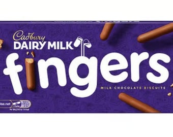 Cadbury Milk Chocolate Fingers Lovers - British Snack Box - FREE SHIPPING
