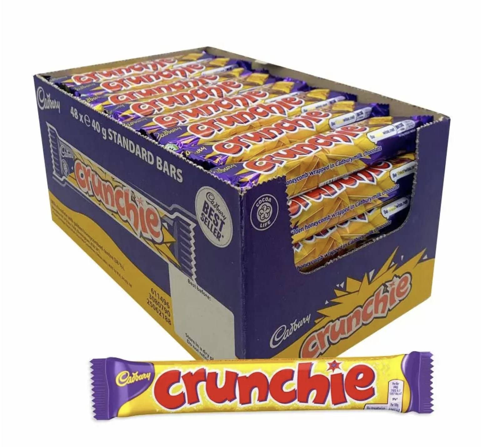 Cadbury Crunchie Lovers Bulk British Snack Box FREE SHIPPING - Etsy