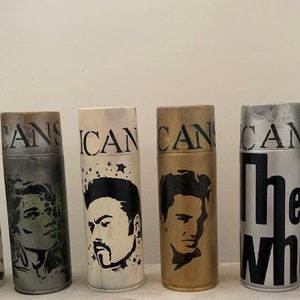 One off hand painted spay can part of my &quot;ICANS&quot; icons series Madness