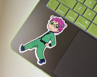 Saiki Kusuo Vinyl Sticker