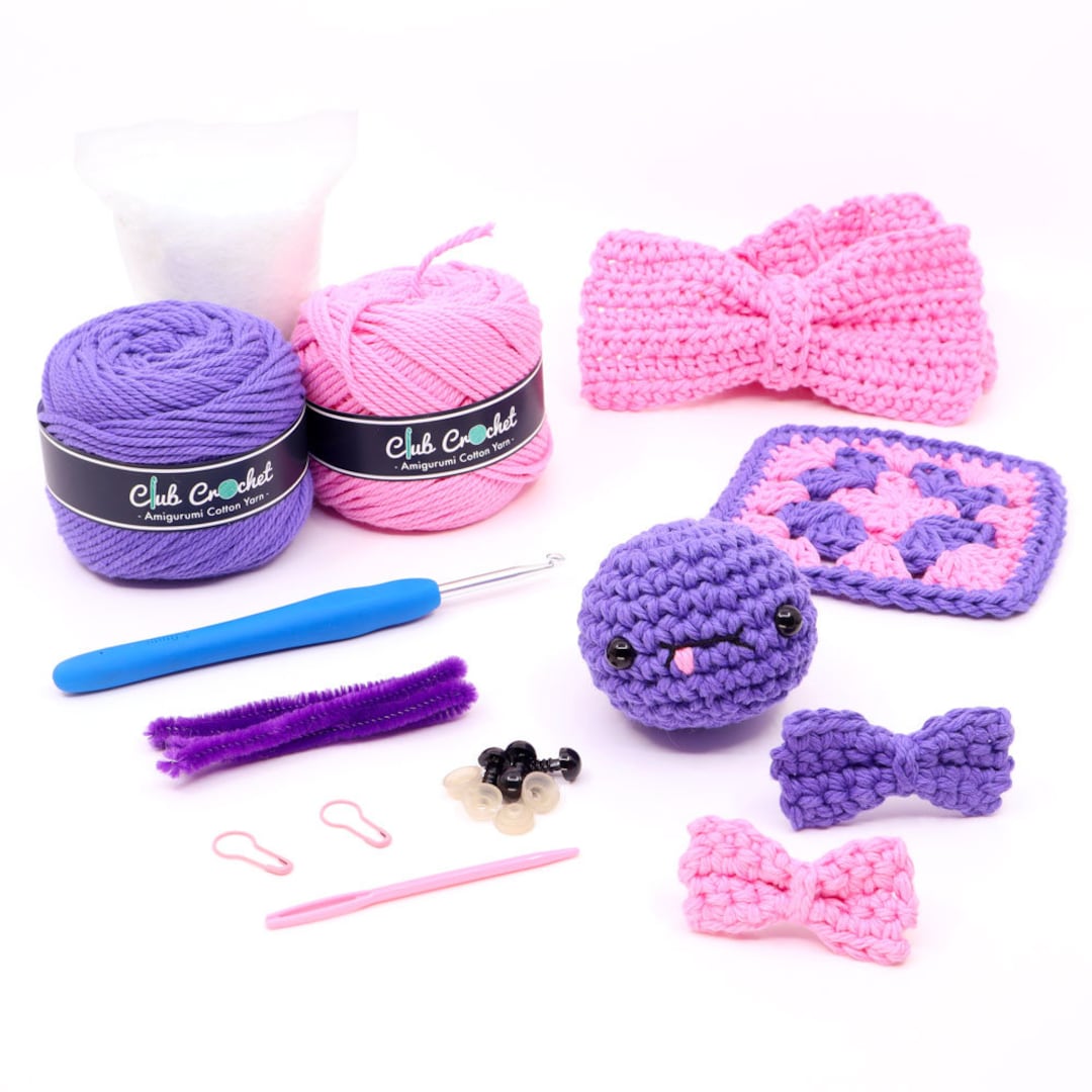 Beginner Crochet Kit Easy First Crochet Starter Kit DIY Craft Gift