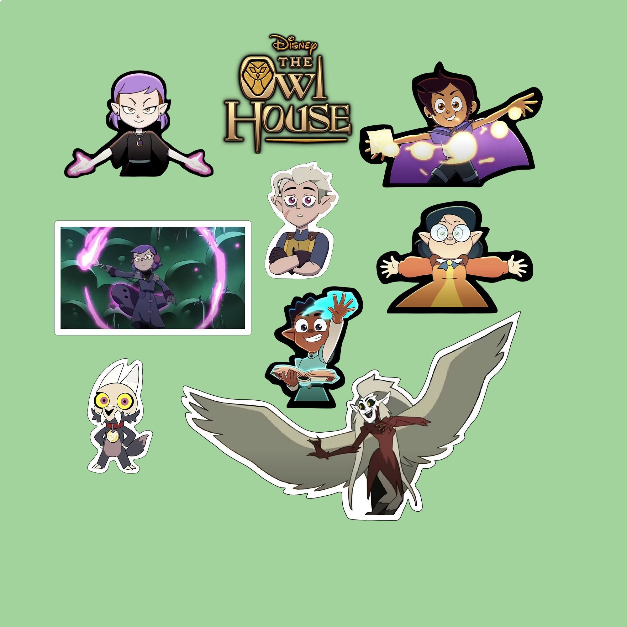 The Owl House Sticker Pack TOH Season 2 Stickers Etsy
