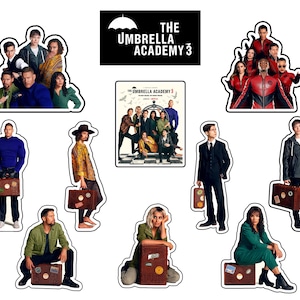 The Umbrella Academy Season 3 Sticker Pack