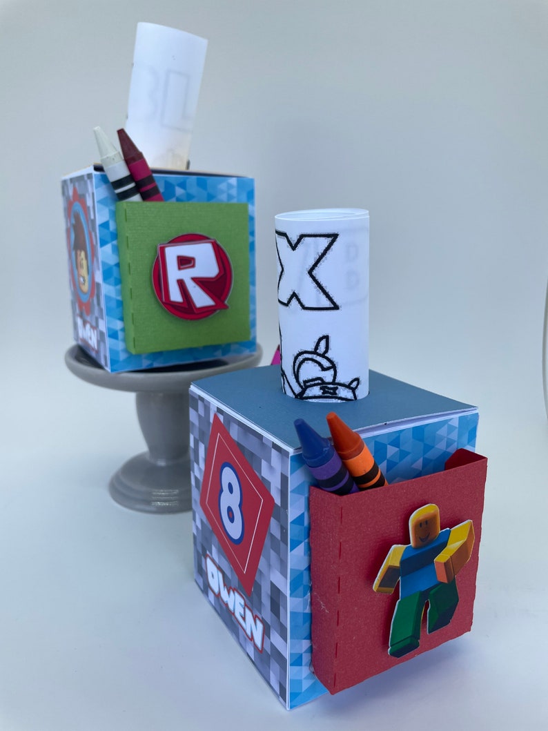 Roblox Partyactivity Crayons Roblox Theme Roblox Etsy