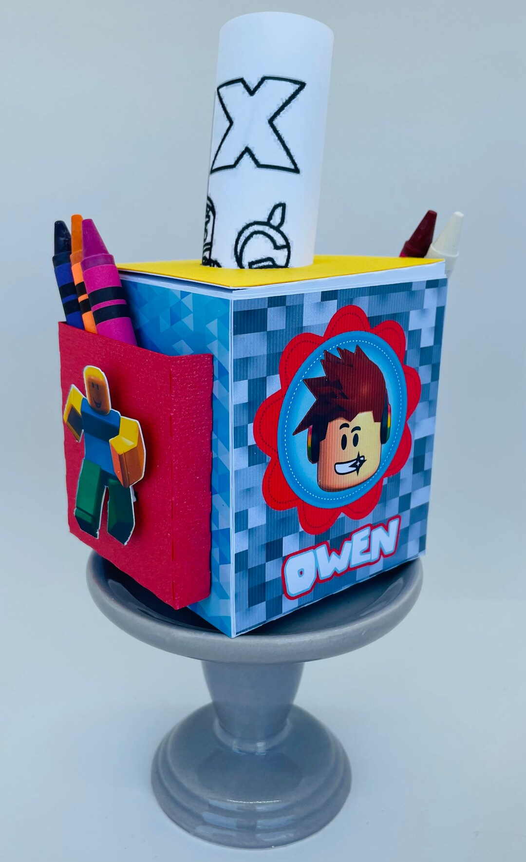 Roblox Partyactivity Crayons Roblox Theme Roblox Etsy