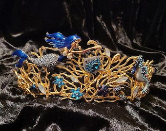 Blue Mermaid Tiara