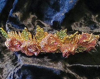Pink & Gold "Rosebud Princess" PROTOTYPE Tiara