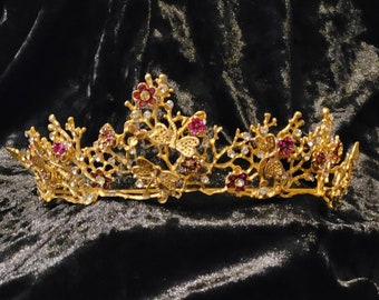 Golden "Dainty Blossoms" Tiara PROTOTYPE