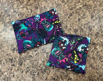 Villains Print Reusable Heat Pad: Hot Cold Therapy Rice Pack