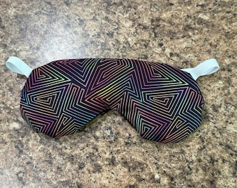 Color Burst Weighted Eye Mask: Migraine Relief, Hot Cold Therapy