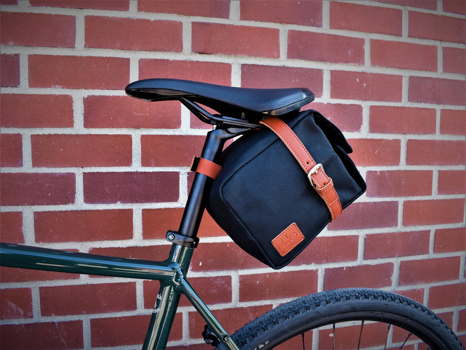 Bicycle 4Pack Bike Saddle Bag l Canvas Bike Beer Holder Bag Etsy