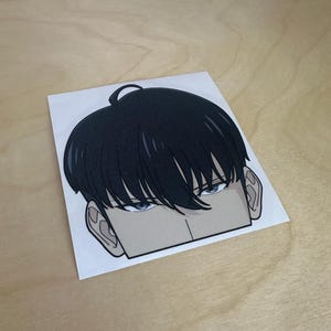 Monarch of Shadows Peeker Sticker