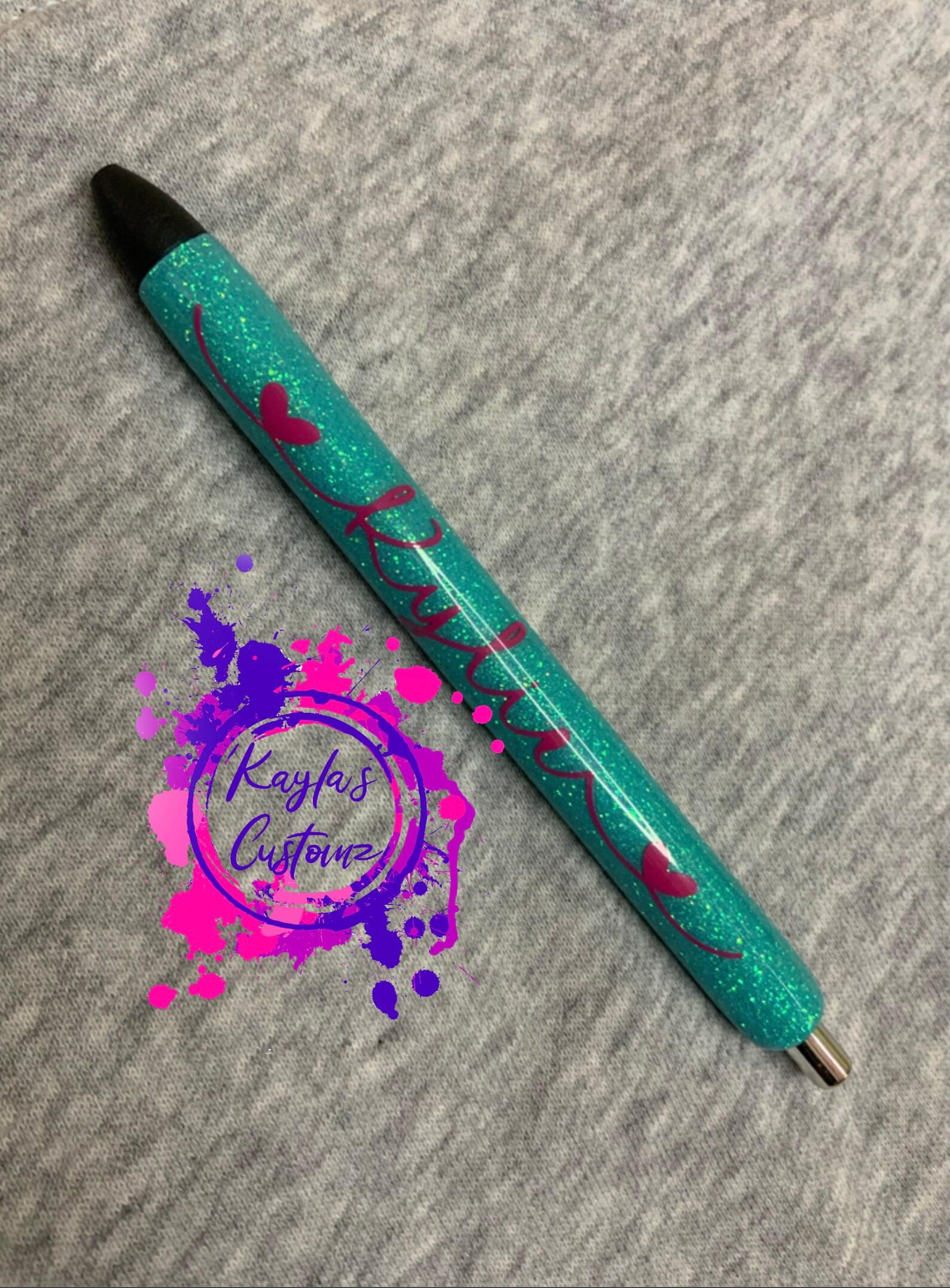 Personalized Refillable Epoxy Pen Etsy