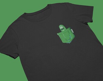 Pickle Rick Pocket | Etsy