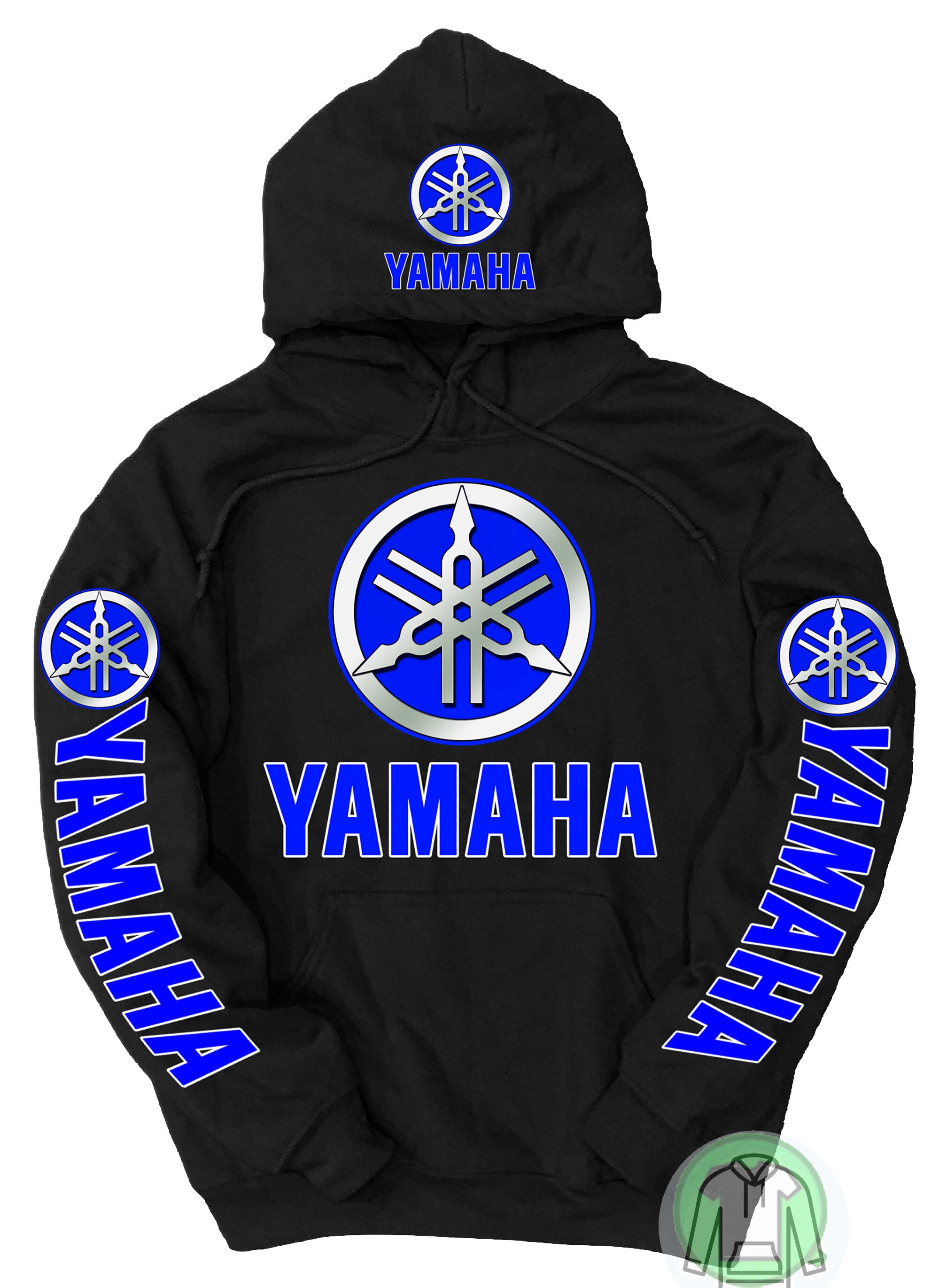 yamaha blue hoodie